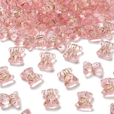 Transparent Acrylic Beads MACR-K359-38F-1
