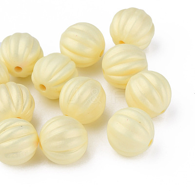 Spray Painted Acrylic Beads MACR-T037-01A-1