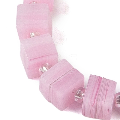 Handmade Nepalese Lampwork Beads Strands LAMP-M019-01C-1
