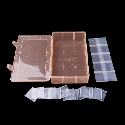 Plastic Bead Storage Containers CON-Q026-04B-1