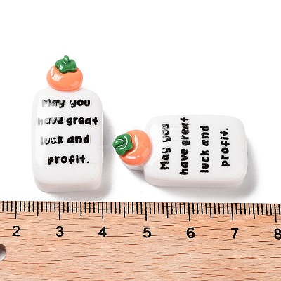 Cartoon White Cat Resin Decoden Cabochons CRES-R203-01C-1