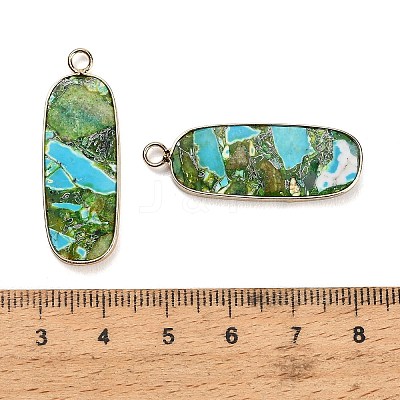 Dyed Synthetic Imperial Jasper Pendants GG-CBAA20A-05G-08-1