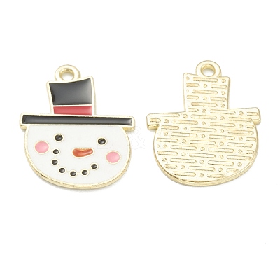 Alloy Enamel Pendants ENAM-J649-19LG-1