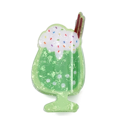 PVC Plastic Claw Hair Clips for Women Girl OHAR-D001-07A-1