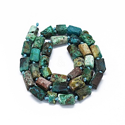 Natural Chrysocolla Beads Strands G-O170-111-1