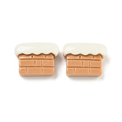 Christmas Theme Opaque Resin Decoden Cabochons CRES-B022-01B-1