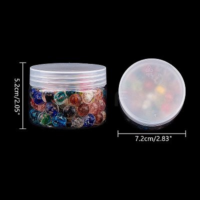 Handmade Luminous Lampwork Beads LAMP-NB0001-11-1