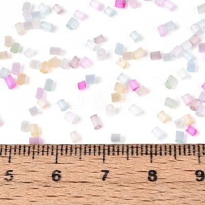 Glass Bugle Beads SEED-S023-15C-15-1