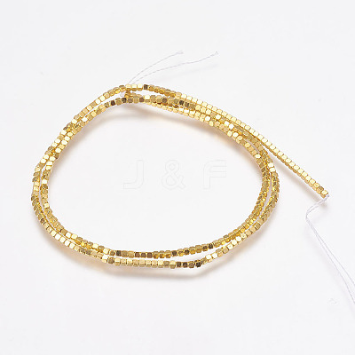 Grade AA Non-Magnetic Synthetic Hematite Bead Strands X-G-G652-19G-1