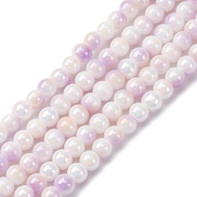 Glass Beads Strands LAMP-R020-04F-1