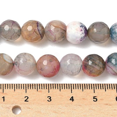 Natural Agate Beads Strands G-M437-C01-01X-1