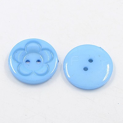 Acrylic Sewing Buttons for Clothes Design BUTT-E083-A-07-1