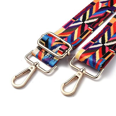 Adjustable Nylon Bag Chains Strap AJEW-P059-17-1