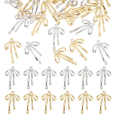 20Pcs 2 Colors Brass Rhinestone Pendants FIND-DR0001-70-1