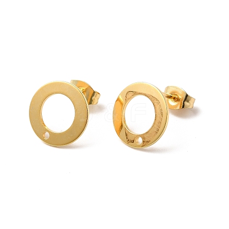 201 Stainless Steel Stud Earring Findings STAS-D244-23G-1