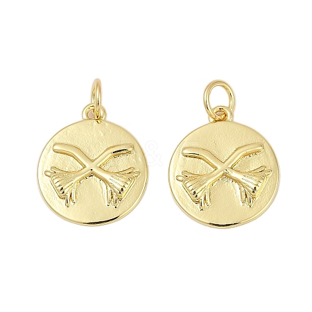 Brass Pendants KK-S527-31G-1
