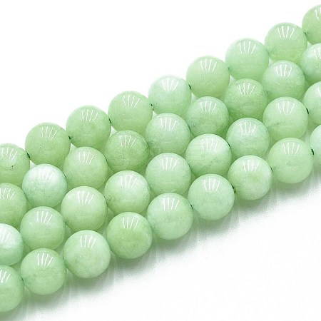 Natural Quartz Beads Strands G-N355-8mm-49-1