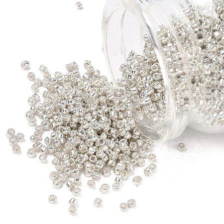 Electroplate 12/0 Glass Seed Beads SEED-Q003-2-1