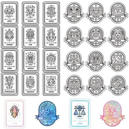 Custom Wall Theme PVC Plastic Clear Stamps DIY-WH0619-0010-1