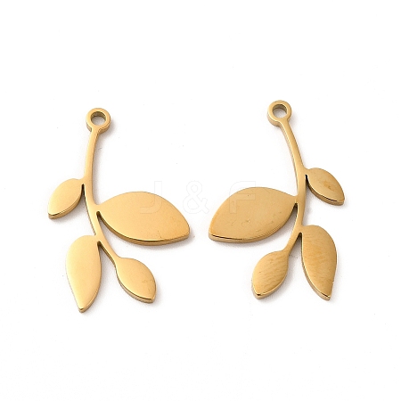 Ion Plating(IP) 304 Stainless Steel Pendants STAS-A070-46G-1