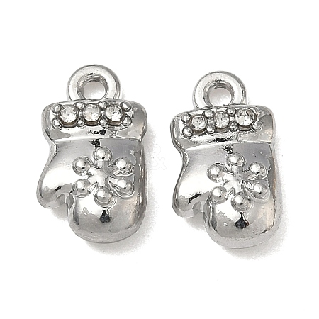 Christmas Alloy Crystal Rhinestone Pendants FIND-L026-01D-P-1