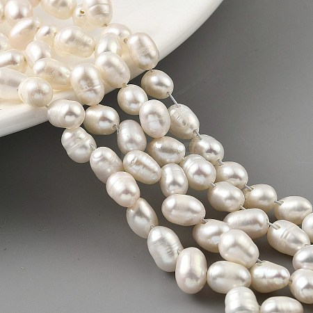 Natural Cultured Freshwater Pearl Beads Strands PEAR-A006-22-1