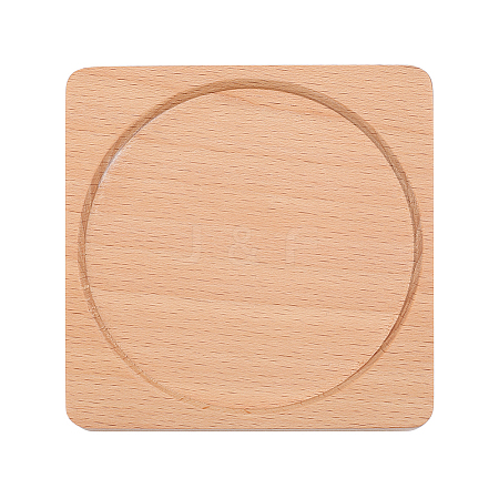 Wood Cup Mats WOOD-DJ0001-05F-1