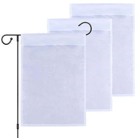 Polyester Blank Garden Flag AJEW-CP0009-54A-1