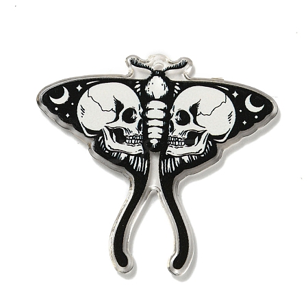 Halloween Acrylic Pendants MACR-U005-07B-1