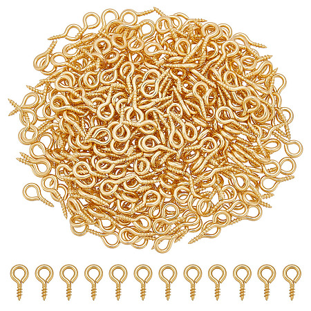 304 Stainless Steel Screw Eye Pin Peg Bails STAS-ME0001-82A-G-1