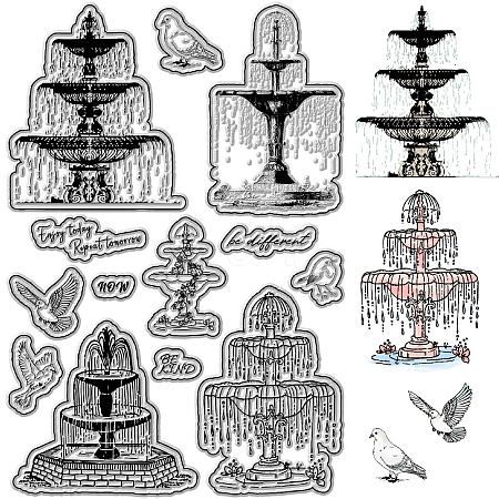 Custom PVC Plastic Clear Stamps DIY-WH0439-0339-1