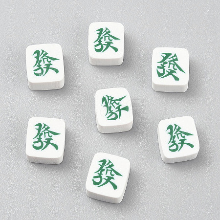 Handmade Polymer Clay Beads LS-CLAY-WH0005-06C-1