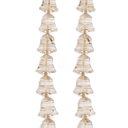 Czech Pressed Glass Beads GLAA-I061-36B-1
