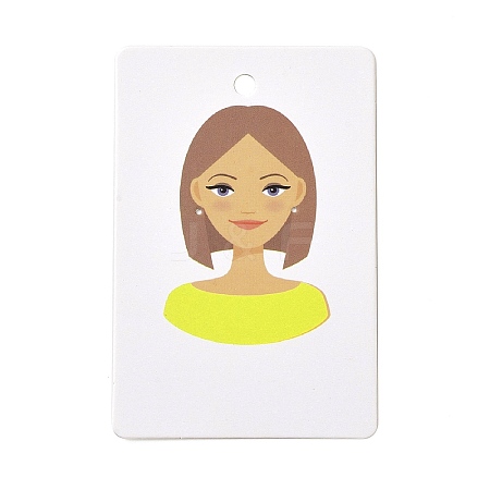 Paper Earring Display Cards DIY-B061-05B-1