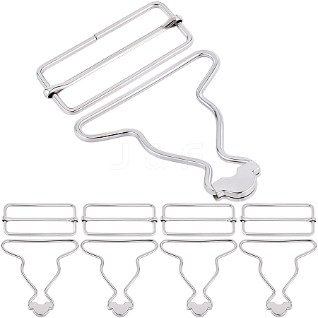 10 Sets Iron Gourd Buckle and In-line Buckle DIY-BBC0002-75A-P-1