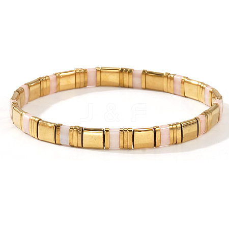 Glass Seed Beads Stretch Bracelets for Women LS-MR9301-11-1