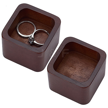 Pine Wood Timber Ring Displays Tray RDIS-WH0001-36-1