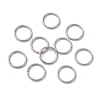 Non-Tarnish 304 Stainless Steel Open Jump Rings STAS-C040-01G-P-1