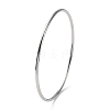 304 Stainless Steel Simple Plain Bangle for Women BJEW-F461-01I-P-3