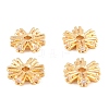 Brass Micro Pave Cubic Zirconia Beads KK-H538-20B-G-1