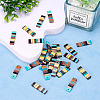 Translucent Resin & Walnut Wood Pendants RESI-TAC0017-47-A04-4