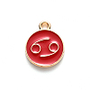 Alloy Enamel Pendants LS-X-ENAM-S124-01A-07D-2