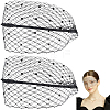 Polyester Mesh Veil Headband OHAR-WH0015-29A-1