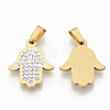 201 Stainless Steel Pendants STAS-N089-20G-2