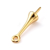 Brass Cup Peg Bails KK-WH0047-17-3