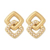 304 Stainless Steel ABS Plastic Pearl Stud Earrings for Women EJEW-U046-10G-4