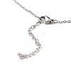 Non-Tarnish Stainless Steel Pendants Necklaces NJEW-K267-01B-P-3