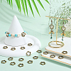 100Pcs Tibetan Style Alloy Bead Frames FIND-SC0011-52B-4