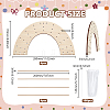 4Pcs Wood Wreath Boards DIY-FG0006-83-2