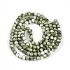 Baking Paint Glass Beads Strands DGLA-N003-6mm-C06-3